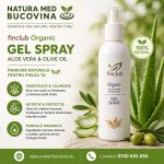 Aloe Vera gel spray (Potrivit pentru utilizare zilnică ,dupa expunere la soare ,arsuri,etc....)