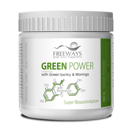 Green Power cu Bromelaina (350 g)