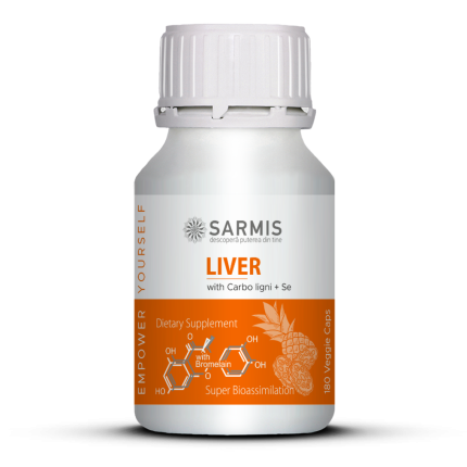 Liver cu Bromelaina (180 cps veg)
