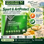 Complex avansat 8 in 1 - Sport & ArtProtect( colagen tip II-singurul colagen cu eficienta in dureri)