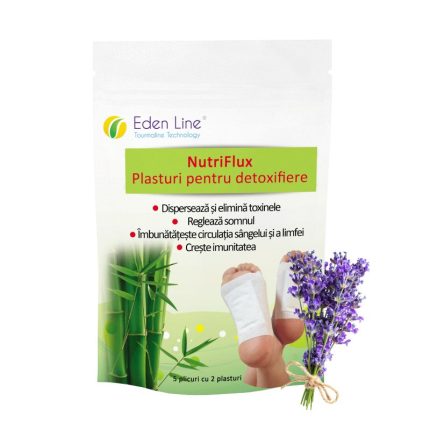Plasturi detoxifiere cu lavandă – NutriFlux