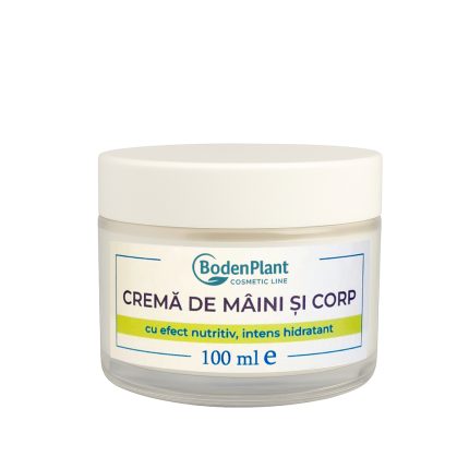 Cremă de mâini și corp cu efect nutritiv, intens hidratant 100ml – Hrănire profundă și protecție naturală a pielii