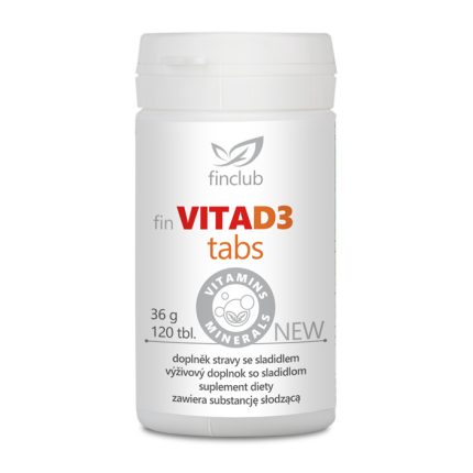 fin VitaD3tabs - 120 tbl  (usor de administrat tablete masticabile)