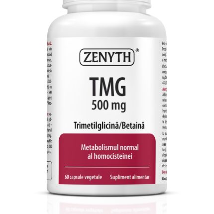 TMG (Trimetilglicină) 500 mg, 60 capsule