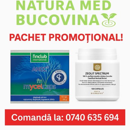 AHCC-Mycelcaps +Zeolit Spectrum 100cps (Pachet Promotional )